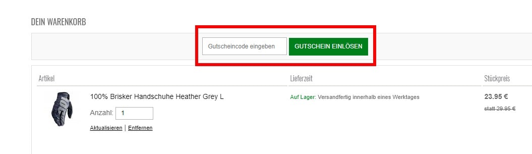 So lösen Sie einen Maciag Offroad Gutschein/Rabattcode ein